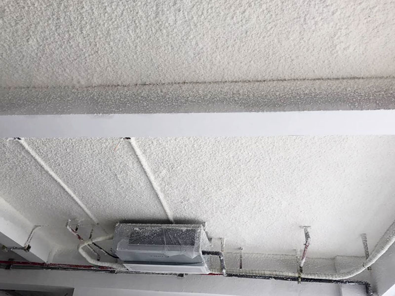 無機纖維噴涂上面是不是可以做涂料？